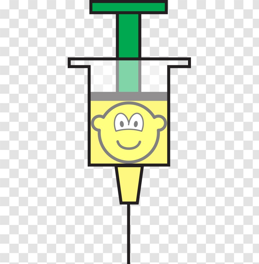 Smiley Emoticon Hypodermic Needle Syringe - Smile - Injection Transparent PNG