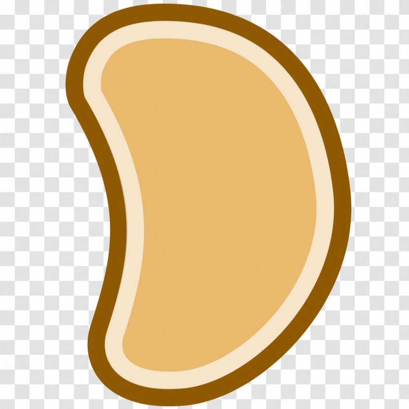 Yellow Font - Oval - Bean Cliparts Transparent PNG