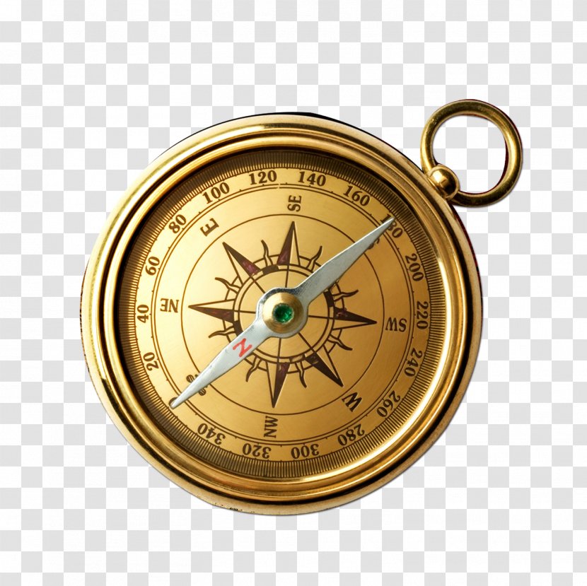 Classical Compass Winds Cztery Wielkie Wynalazki Shutterstock Hybert Design - Royaltyfree - Golden Transparent PNG