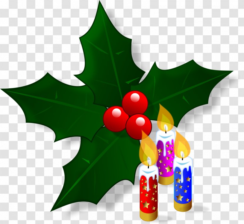 Common Holly Christmas Day Decoration Ornament - Tree - Agenda Pixabay Transparent PNG