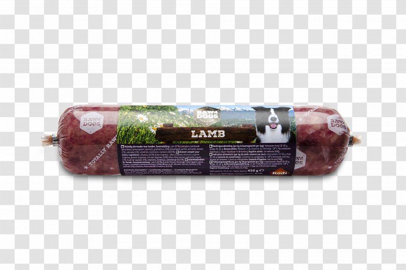 Lamb And Mutton Dog Cervelat Meat Agneau - Raw Feeding Transparent PNG