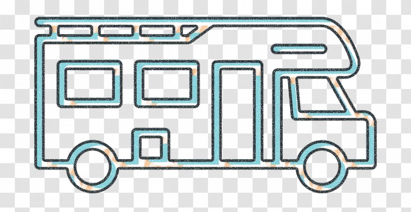 Truck Icon - Vehicle Mode Of Transport Transparent PNG