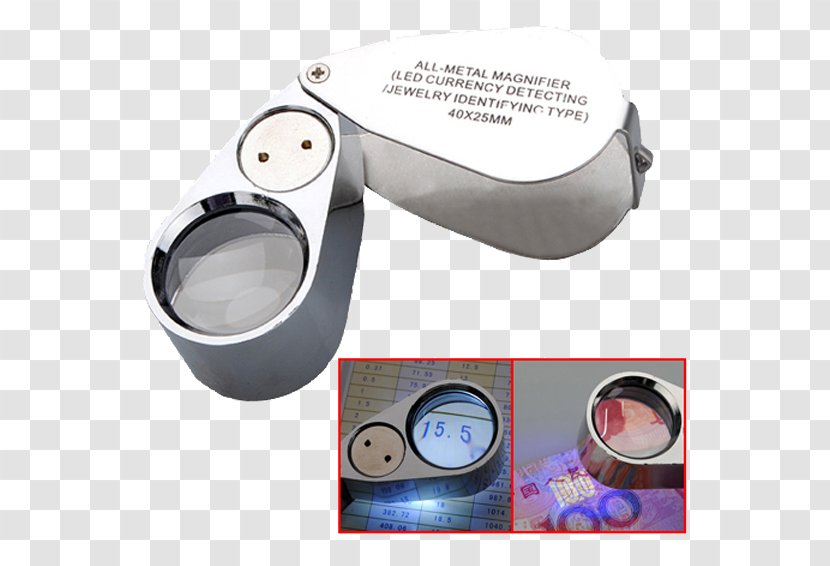 Light Loupe Magnifying Glass Jewellery Optical Microscope - Watch Transparent PNG