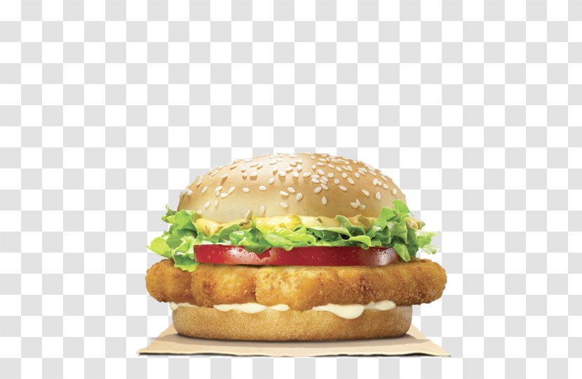 Hamburger Veggie Burger King Specialty Sandwiches Big - Whopper Transparent PNG