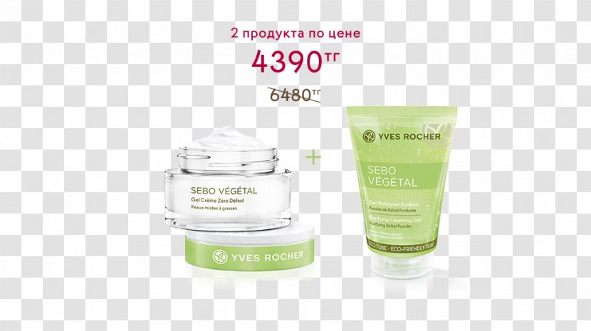 Cream Lotion Gel Yves Rocher - Design Transparent PNG