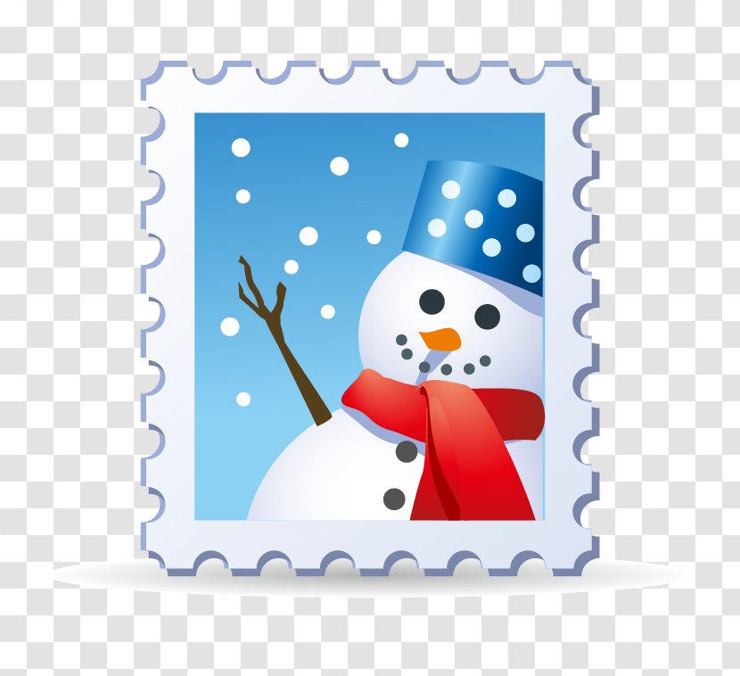 Santa Claus Snowman Watercolor Painting Transparent PNG