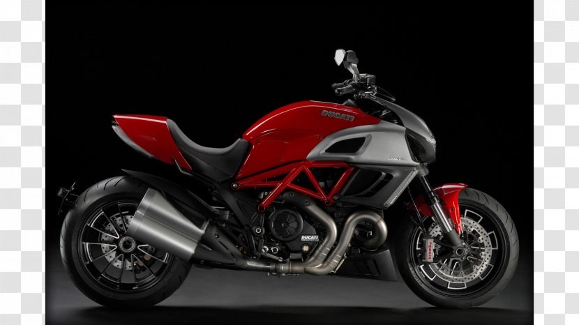 Fuel Injection Ducati Diavel Motorcycle Sport Bike - Spoke Transparent PNG