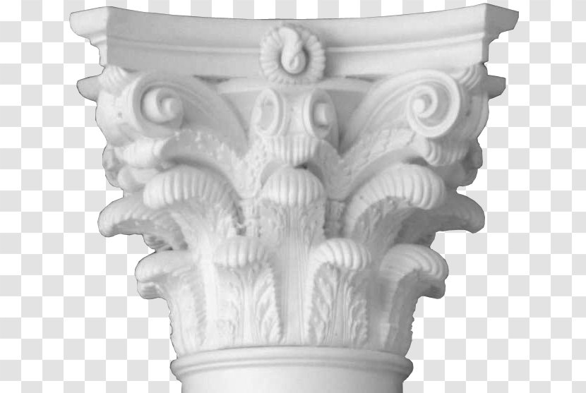Corinthian Order Column Capital Classical Architecture - Roman Transparent PNG