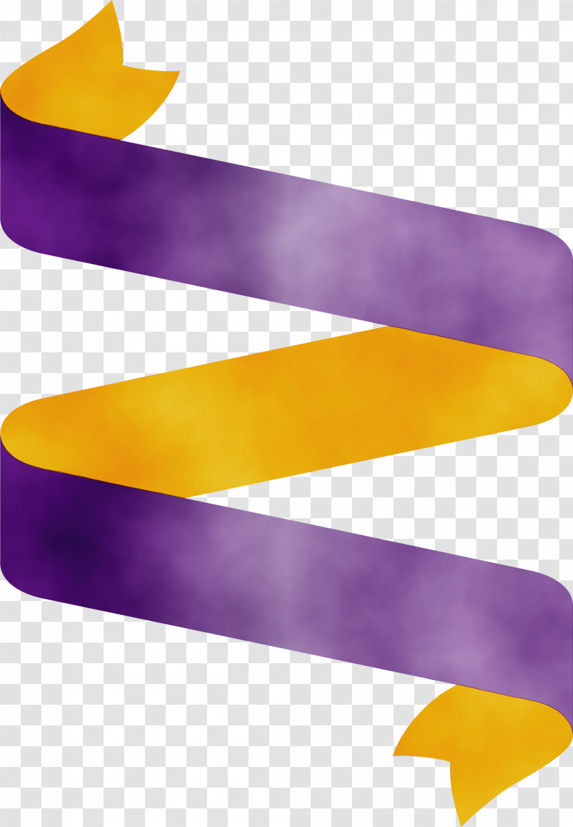 Violet Yellow Purple Material Property Rectangle Transparent PNG