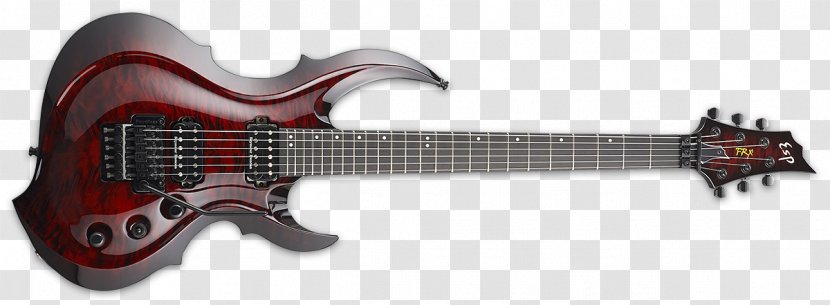 Seven-string Guitar ESP LTD EC-1000 Gibson Explorer Guitars Electric - String Instruments Transparent PNG