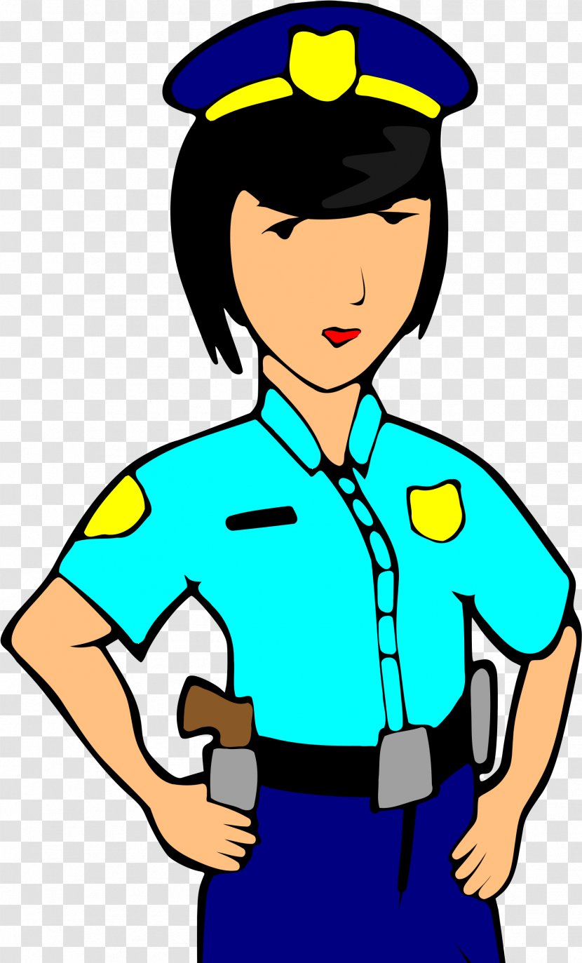 Police Officer Clip Art Cartoon - Gesture - Guard Download Transparent PNG
