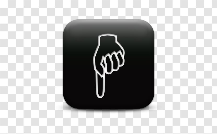 Arrow Index Finger Clip Art - Thumb - Pointing Down Transparent PNG