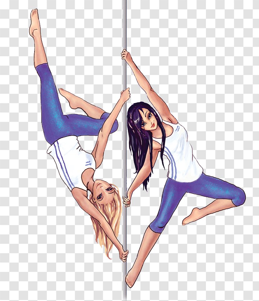 Acrobatics Pole Dance Studio Choreography - Heart - Nice Art Transparent PNG
