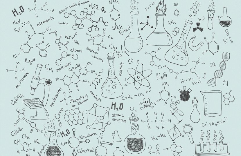 Chemistry Laboratory Drawing Science - Map - Doodles Transparent PNG