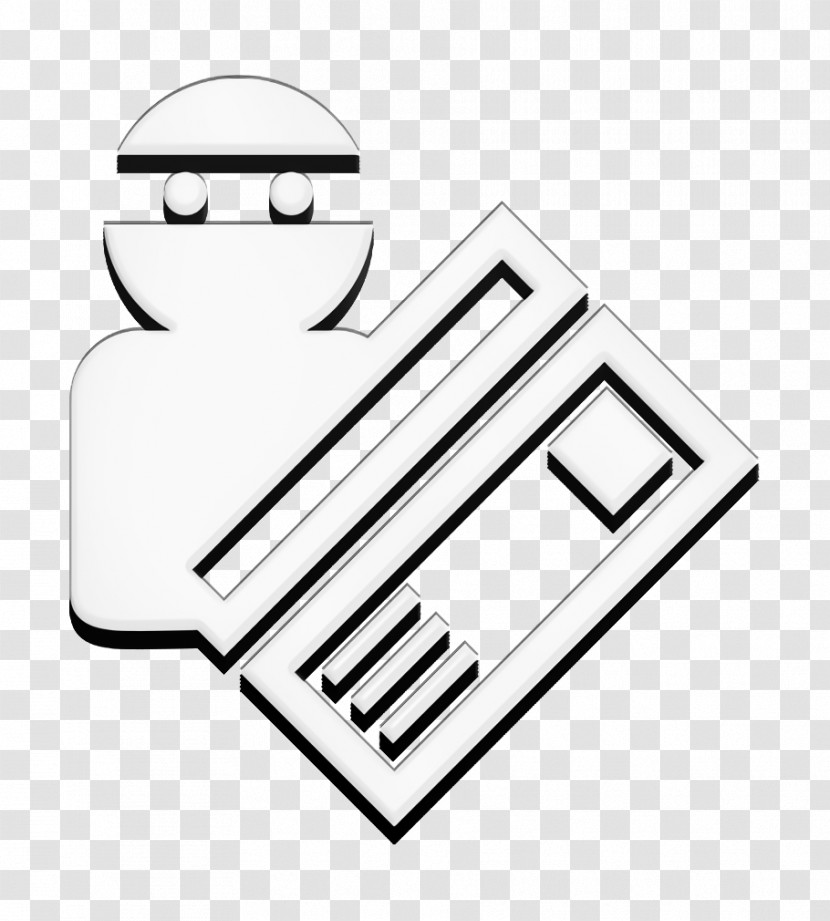 Commerce Icon Steal Icon Thief Stealing A Credit Card Icon Transparent PNG