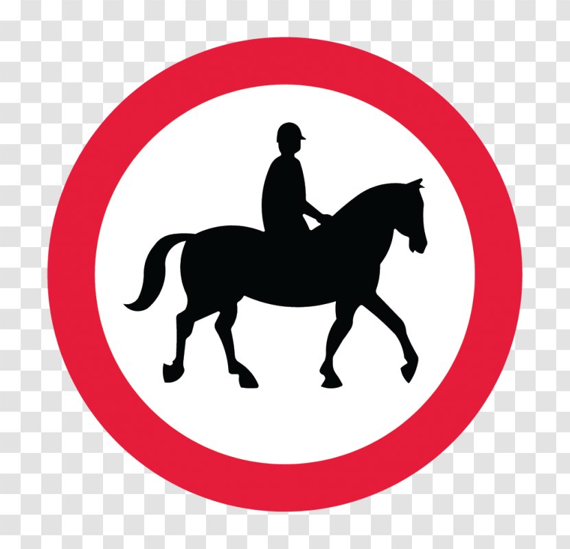 Horse The Highway Code Driving Traffic Sign TDS Saddlers - Pony Transparent PNG