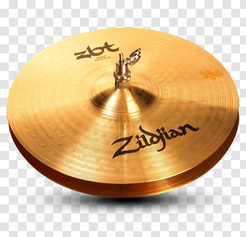 Hi-Hats Avedis Zildjian Company Cymbal Drums Percussion - Cartoon Transparent PNG