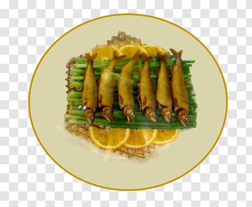 Vegetarian Cuisine Fish Cooking Food Lemon - Dish Transparent PNG