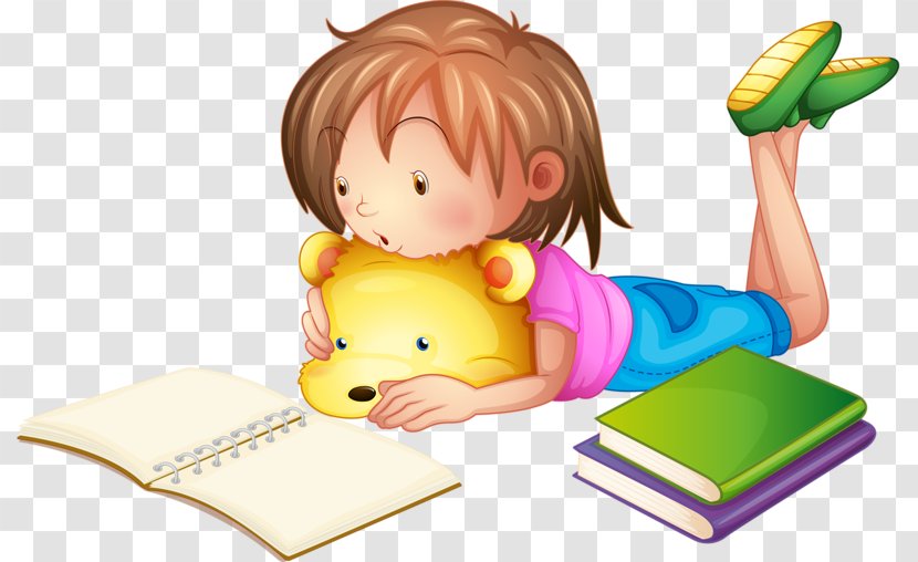 Child Study Skills Illustration - Royaltyfree - Children To Read Transparent PNG