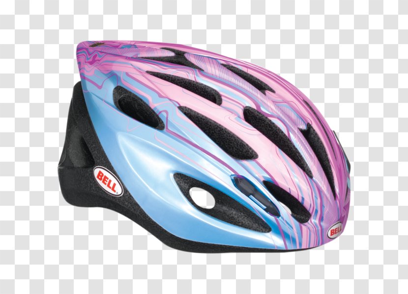 Bicycle Helmets Motorcycle Cycling - Magenta Transparent PNG