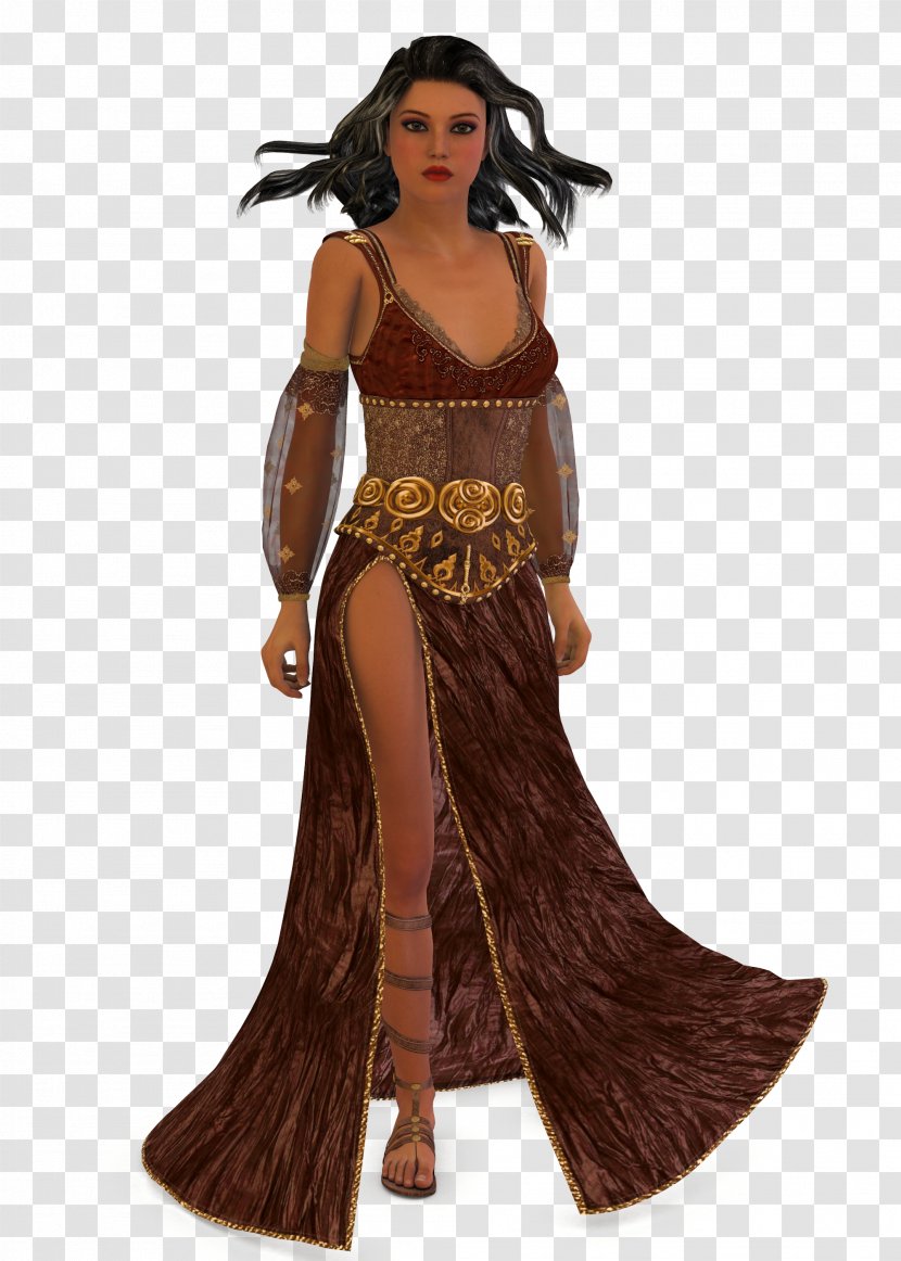 Costume Design Brown - Women Hair Transparent PNG