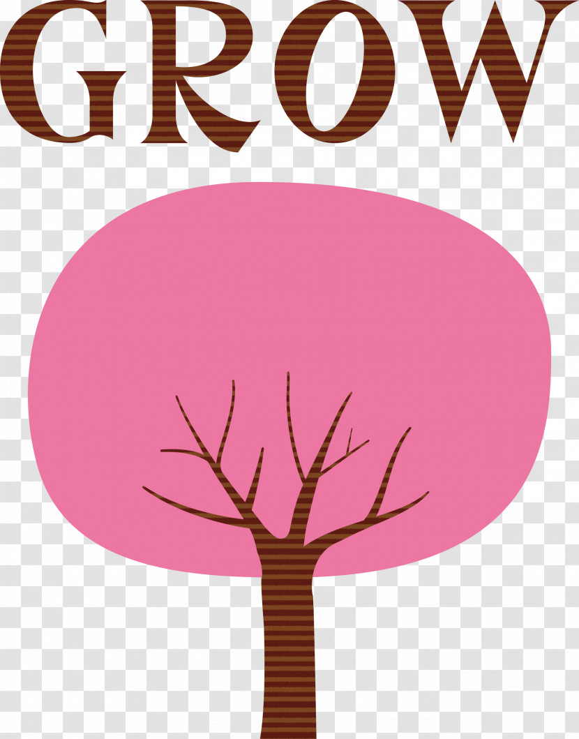 GROW Flower Transparent PNG