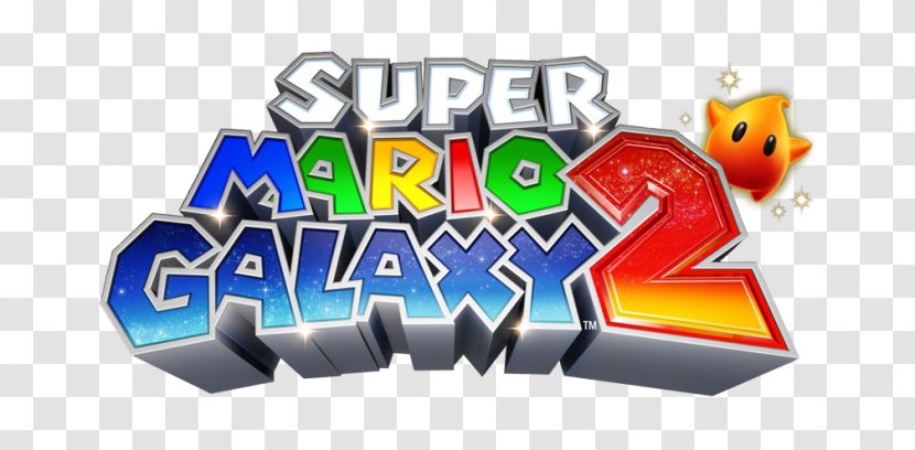 Super Mario Galaxy 2 Wii World - Logo Transparent PNG