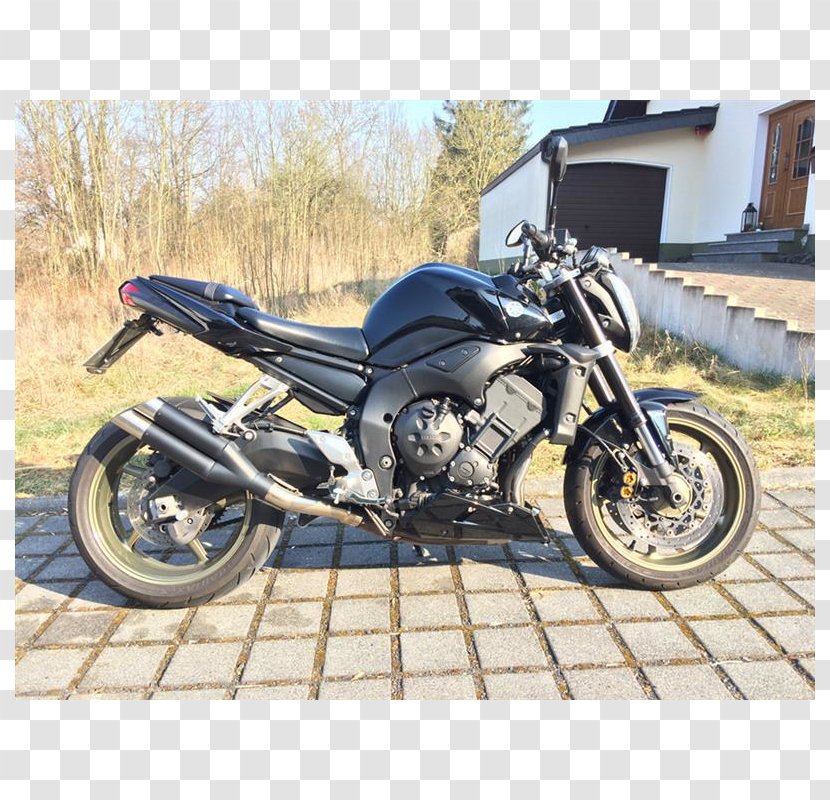 Yamaha FZ1 Car Exhaust System Tire Motorcycle - Scooter Transparent PNG