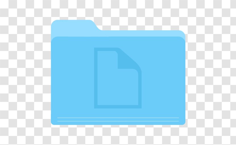 Blue Square Angle Area - Lightemitting Diode - Folder Documents Transparent PNG