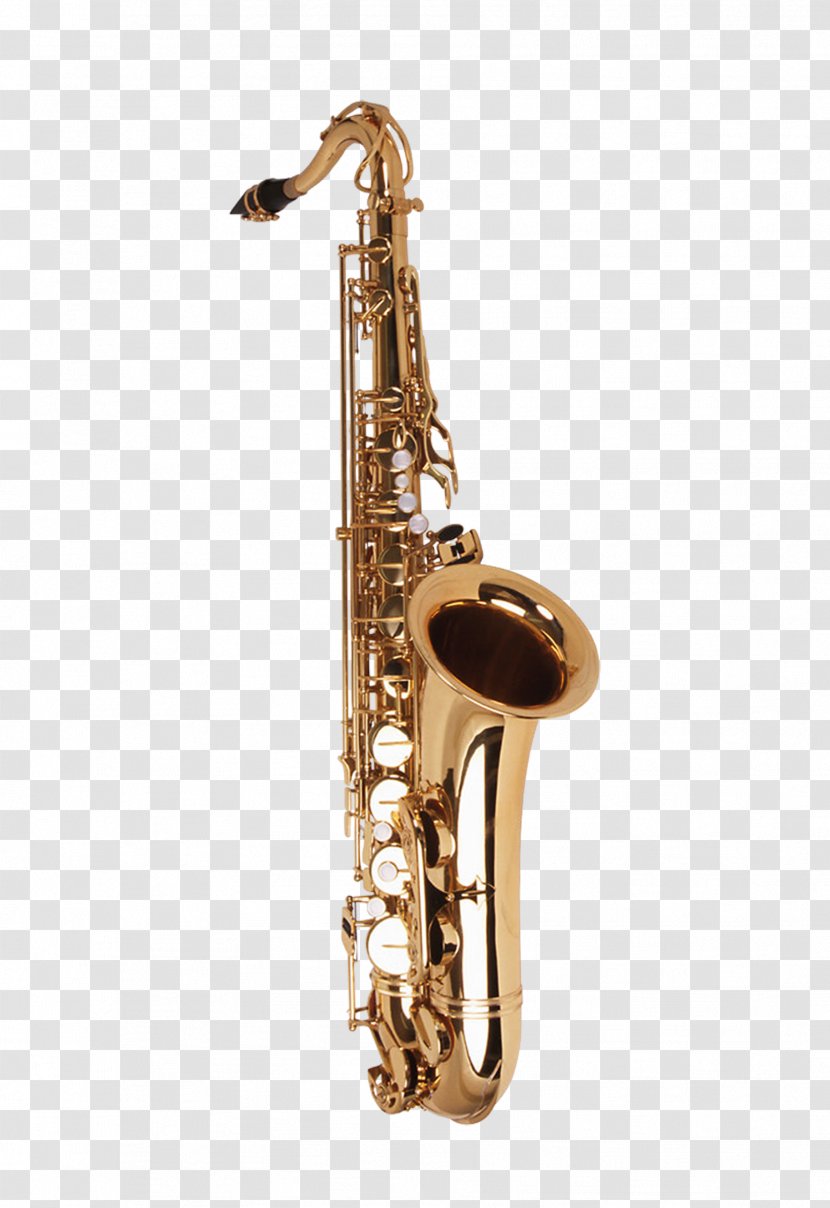 Baritone Saxophone Musical Instrument Wind - Silhouette - Instruments Transparent PNG