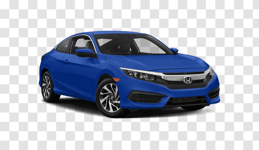 2018 Honda Civic LX-P Coupe Car Front-wheel Drive Coupé - Luxury Vehicle Transparent PNG