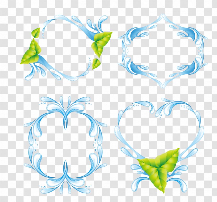 Drop - Product - Vector Heart-shaped Leaves Transparent PNG