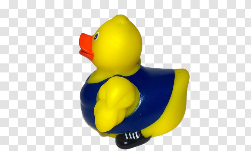 Rubber Duck Toy Material Yellow - Beak - Arm Muscle Transparent PNG