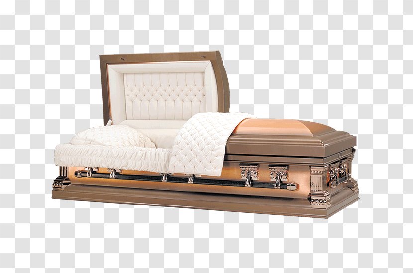 Caskets Funeral Home Urn Cremation - Metal Coffin Transparent PNG