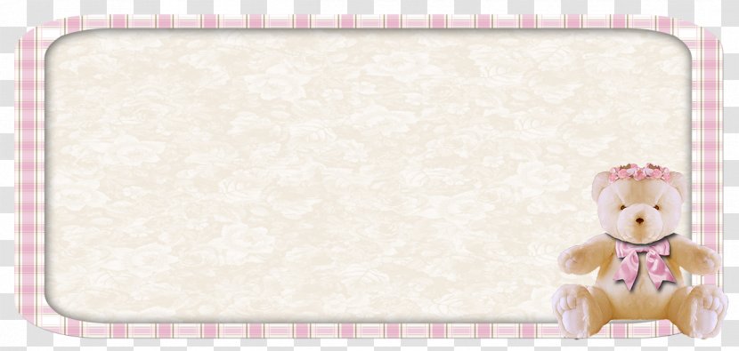 Paper Picture Frames Pink M Character Line Transparent PNG