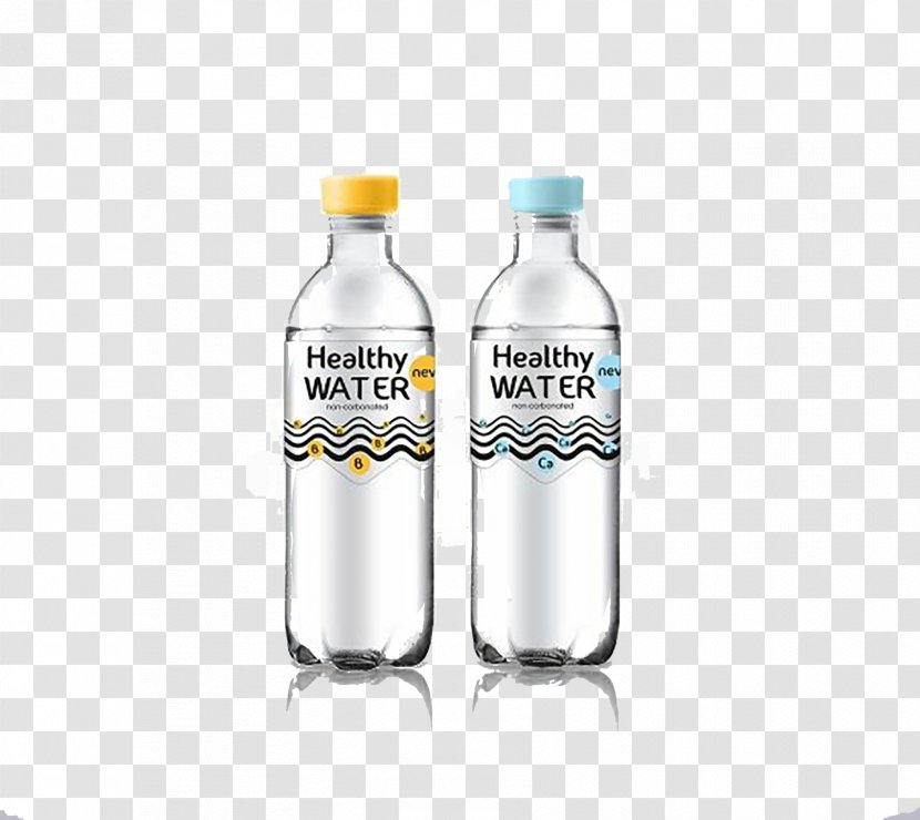 Bottled Water Packaging And Labeling - Liquid - Bottle Design Transparent PNG