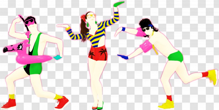 Just Dance 2016 Wii - Cartoon - Dancers Transparent PNG