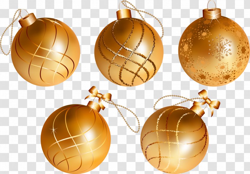Christmas Day Decoration Ornament Image - Bolas Transparent PNG