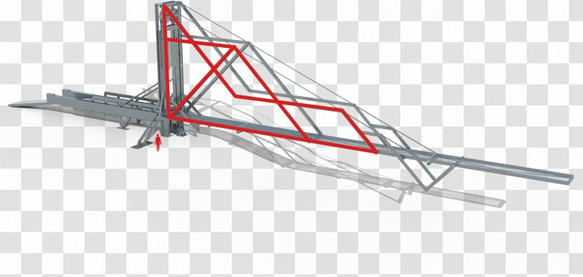 Building Technology Bridge Architectural Engineering Structure - Model Transparent PNG
