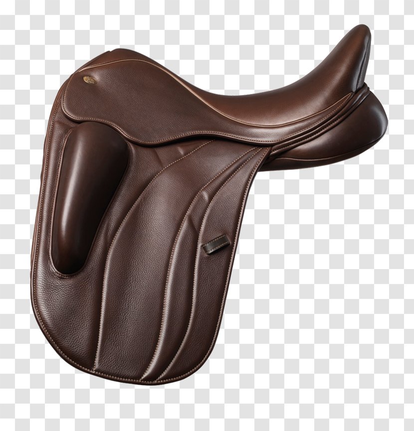 Saddle Dressage Fairfax Breastplate Girth - Brown - Horse Transparent PNG
