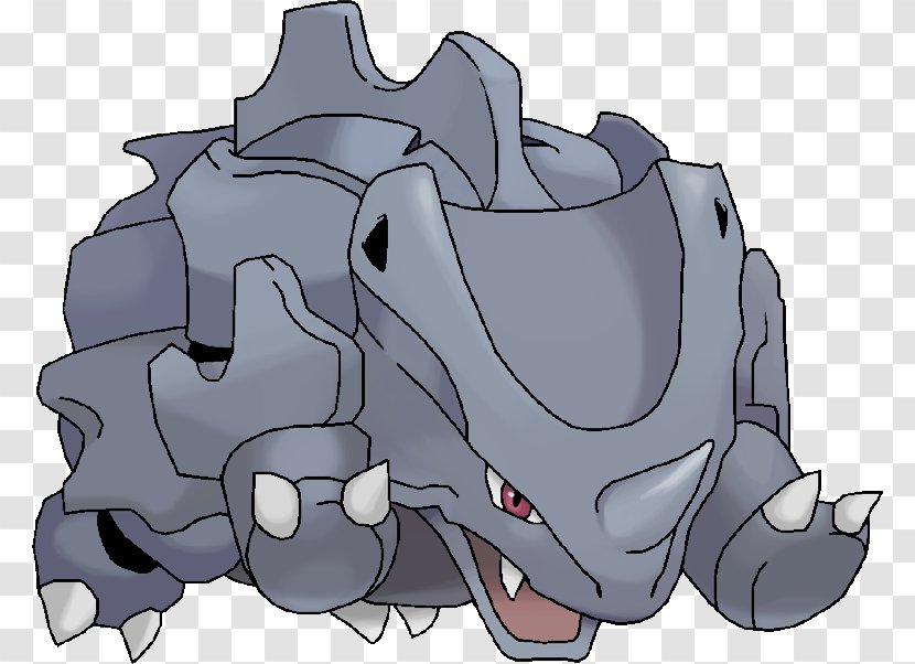Pokémon GO Rhyhorn Pikachu Rhinoceros - Watercolor - Pokemon Go Transparent PNG