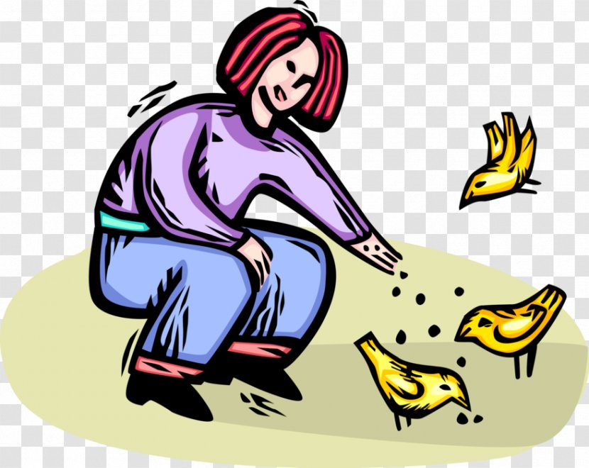 Clip Art Illustration Beak Logo Human Behavior - Character - Feeding Pennant Transparent PNG