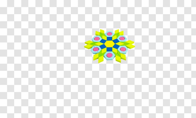 Yellow Petal Pattern - Rectangle - Toy Transparent PNG