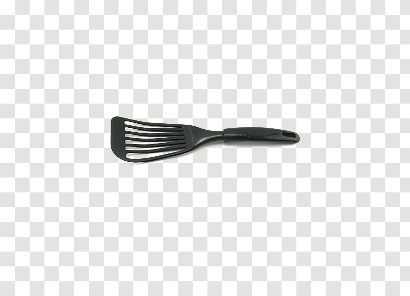 Spoon Fork White - Black And - Imported Food Grade Material Non-stick Pan Fried Fish Special Shovel Transparent PNG