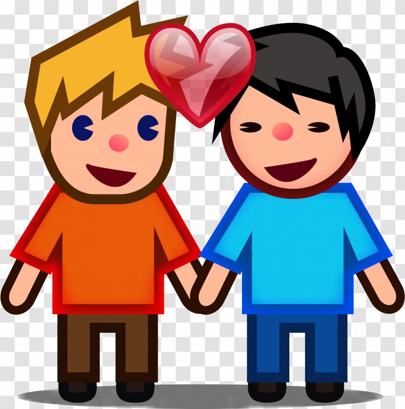 Cartoon Clip Art Interaction Sharing Friendship - Love - Child Transparent PNG