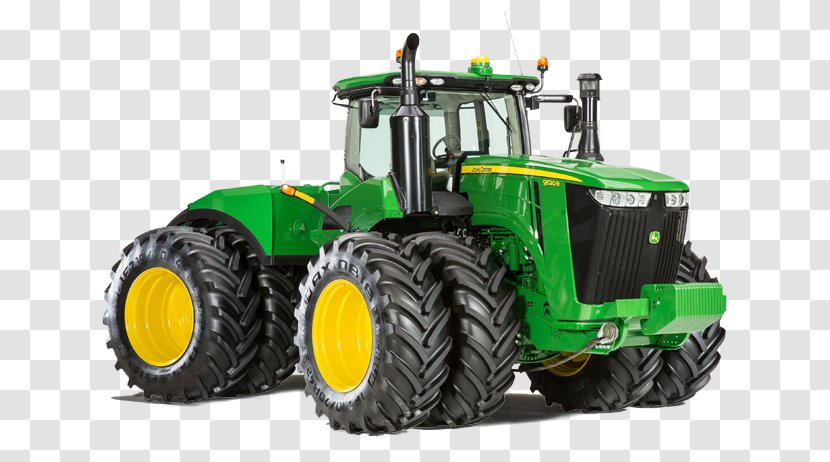 John Deere Tractor Agriculture Farm Agricultural Machinery Transparent PNG