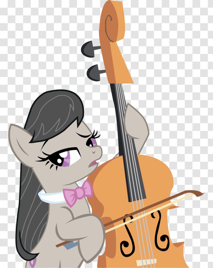 Violin Pinkie Pie Pony Derpy Hooves Rarity - Bowed String Instrument Transparent PNG
