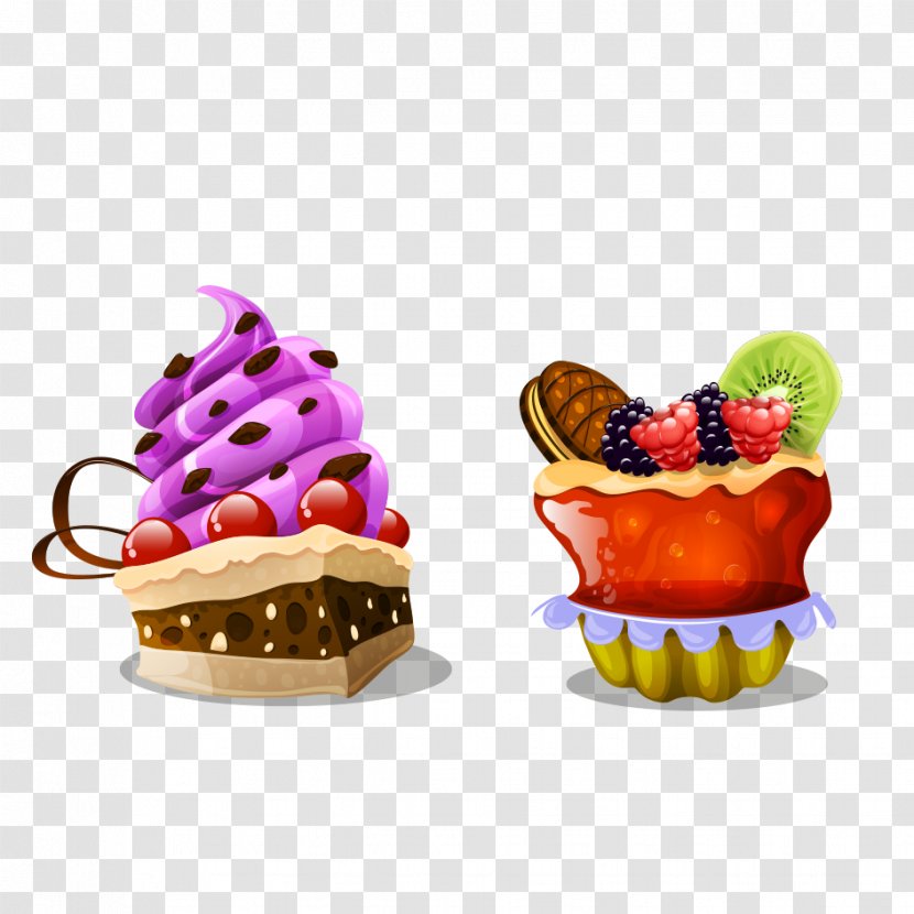 Birthday Cake Illustration - Second Paragraph Ice Cream Transparent PNG