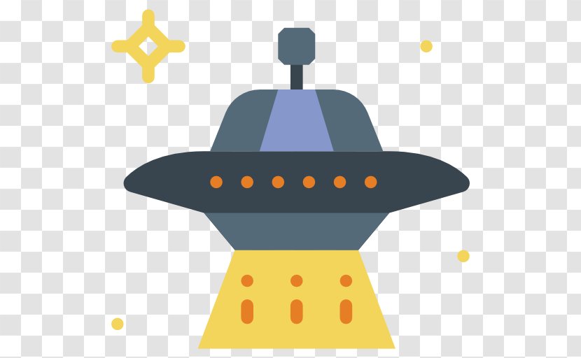 Yellow Unidentified Flying Object Transparent PNG