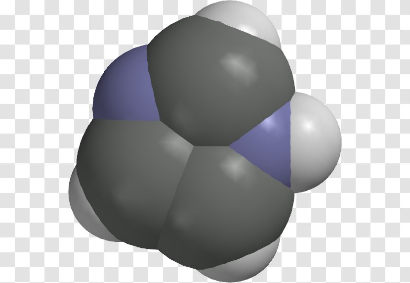 Organic Chemistry Molecule Imidazole Lewis Structure - Balloon Transparent PNG